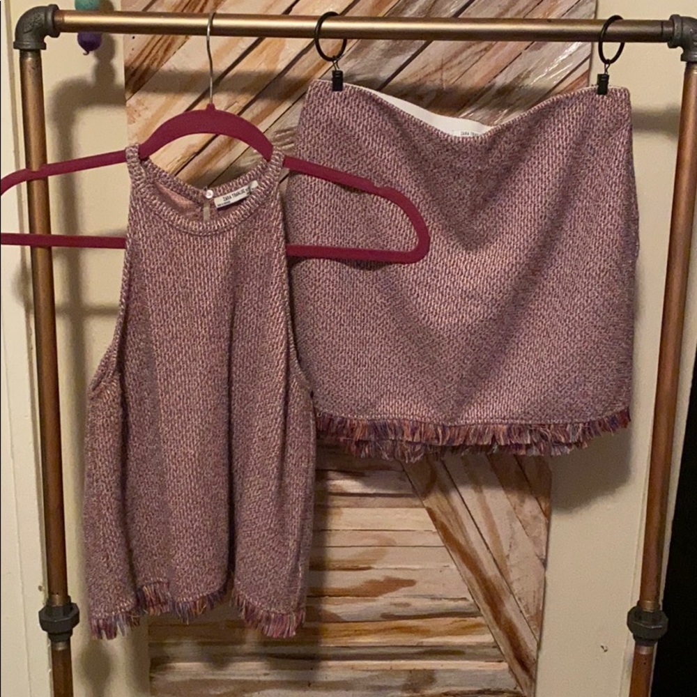 Zara skirt set
